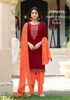 Fashion Of Patiala Vol 40 By Rangoon Jam Silk Online Punjabi Patiyala Suits Wholesale